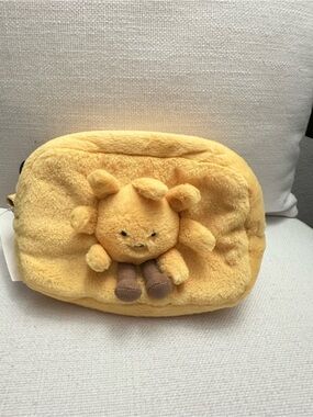 Jellycat Yellow Sun Plush Pouch